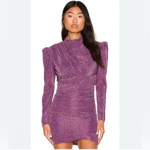 Sabina Musayev Anise Top in Garnet Purple Sz XS $200